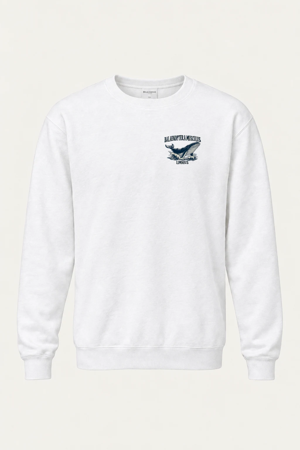 "Breaching Blue Whale" Heavy Blend Unisex Crewneck Sweatshirt