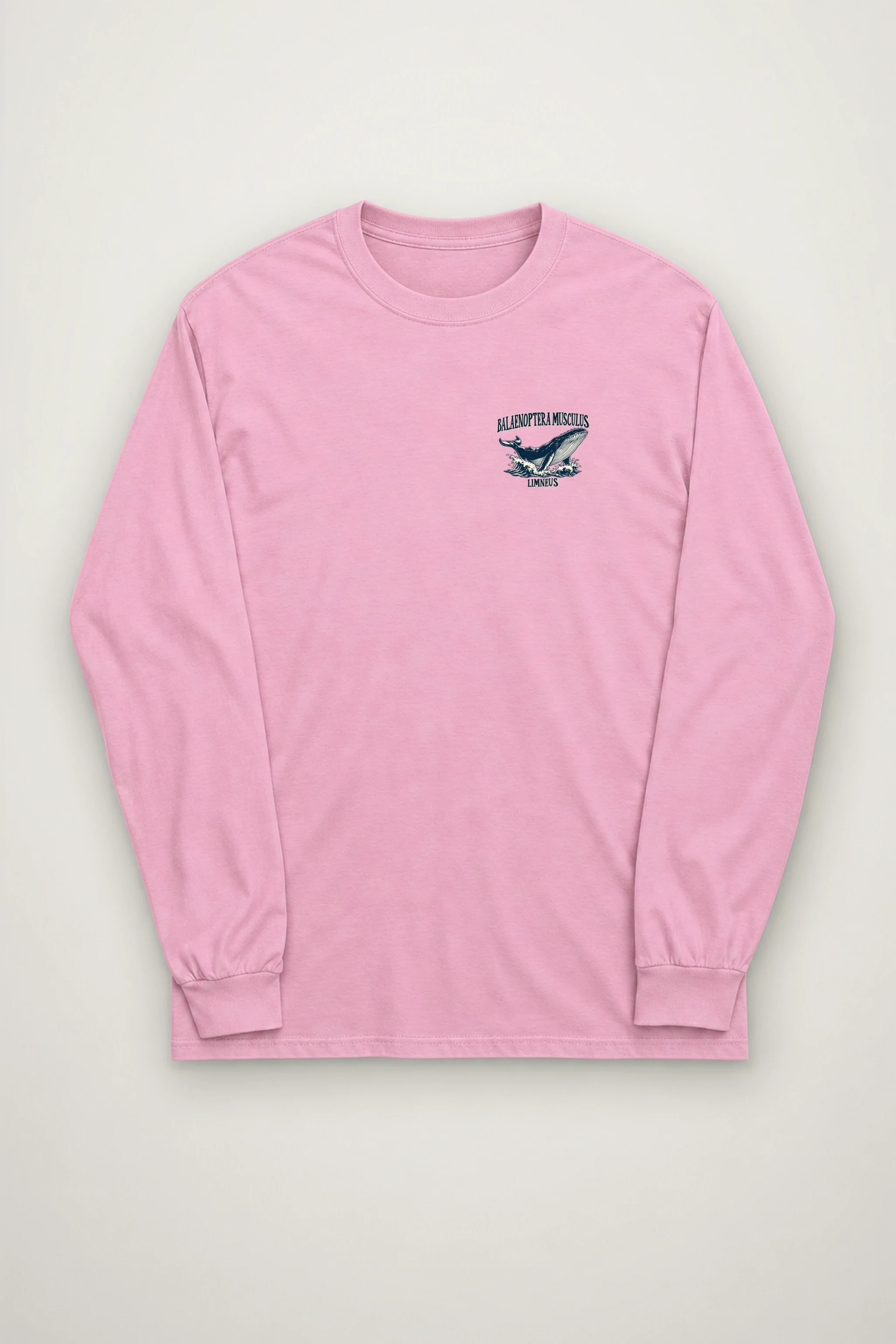 "Breaching Blue Whale" Unisex Longsleeve T-shirt