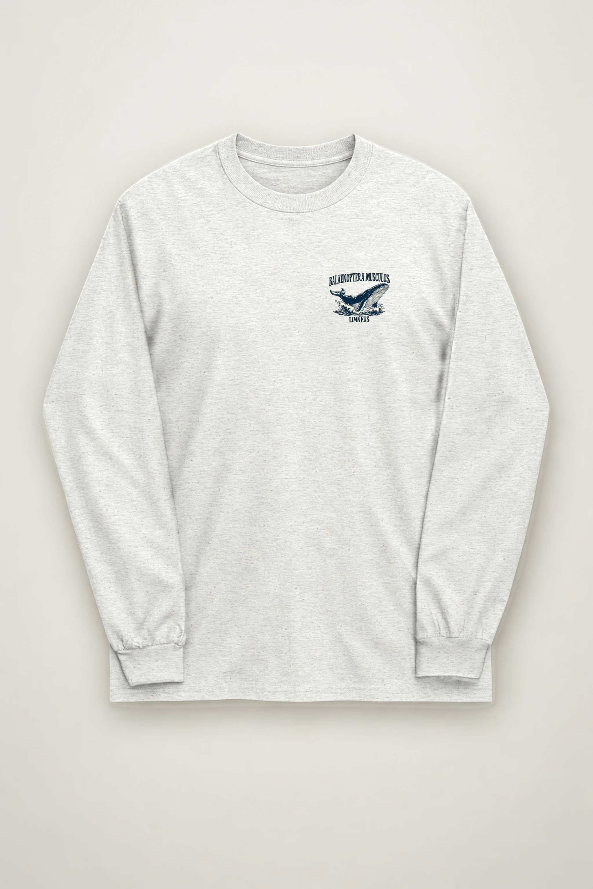 "Breaching Blue Whale" Unisex Longsleeve T-shirt