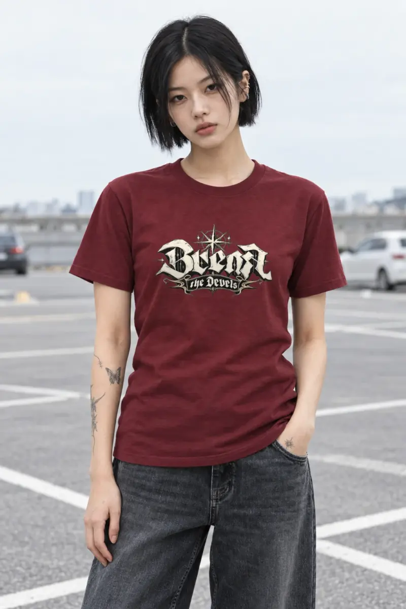 "Break The Devels" Heavyweight Unisex Crewneck T-shirt