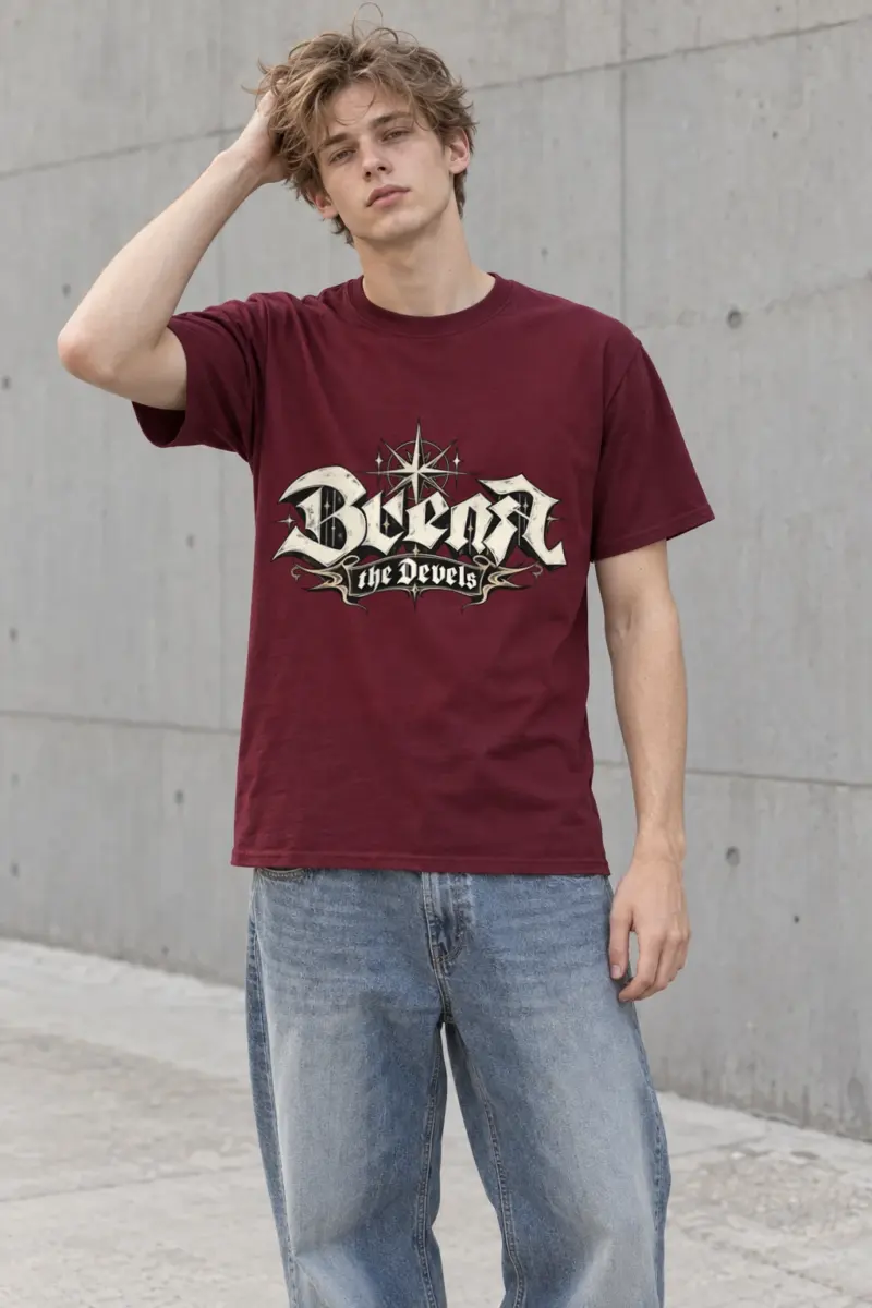 "Break The Devels" Heavyweight Unisex Crewneck T-shirt