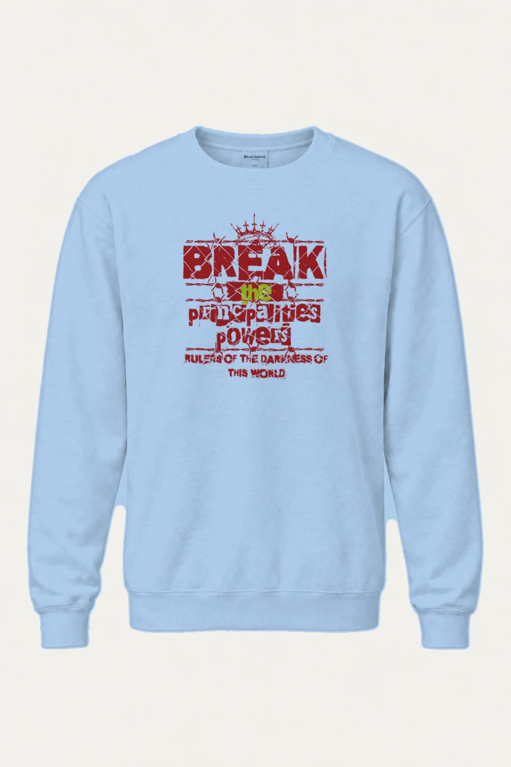 "Break The System" Heavy Blend Unisex Crewneck Sweatshirt | Gildan 18000