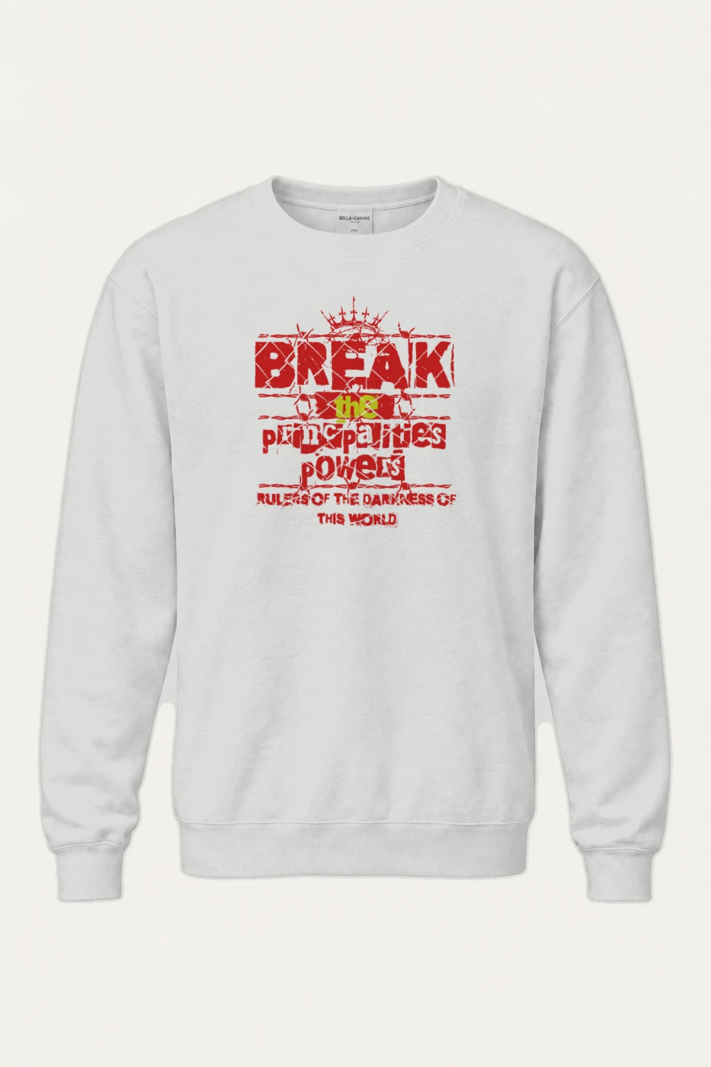 "Break The System" Heavy Blend Unisex Crewneck Sweatshirt | Gildan 18000