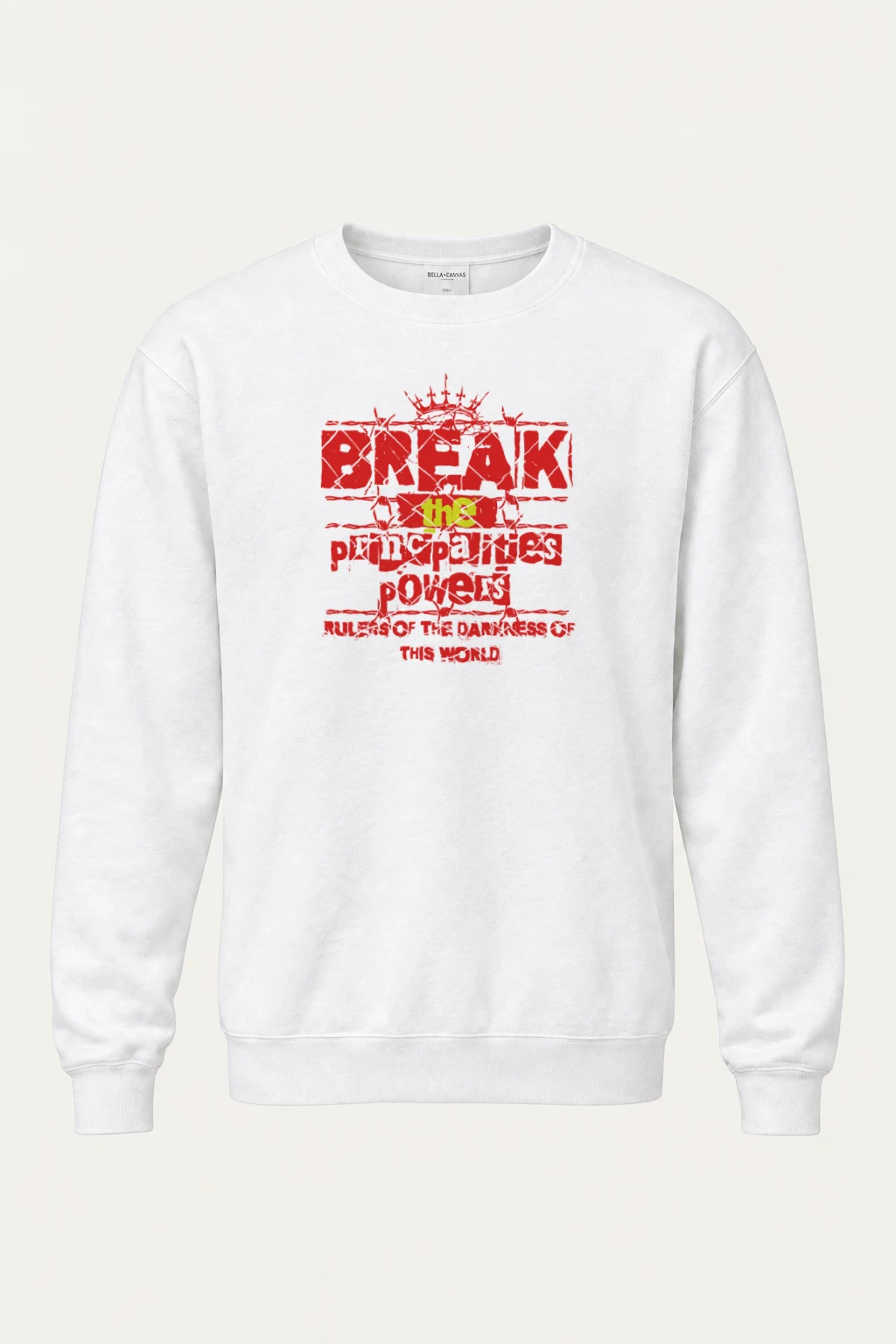 "Break The System" Heavy Blend Unisex Crewneck Sweatshirt | Gildan 18000
