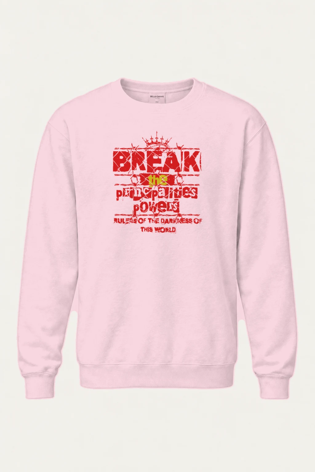 "Break The System" Heavy Blend Unisex Crewneck Sweatshirt | Gildan 18000