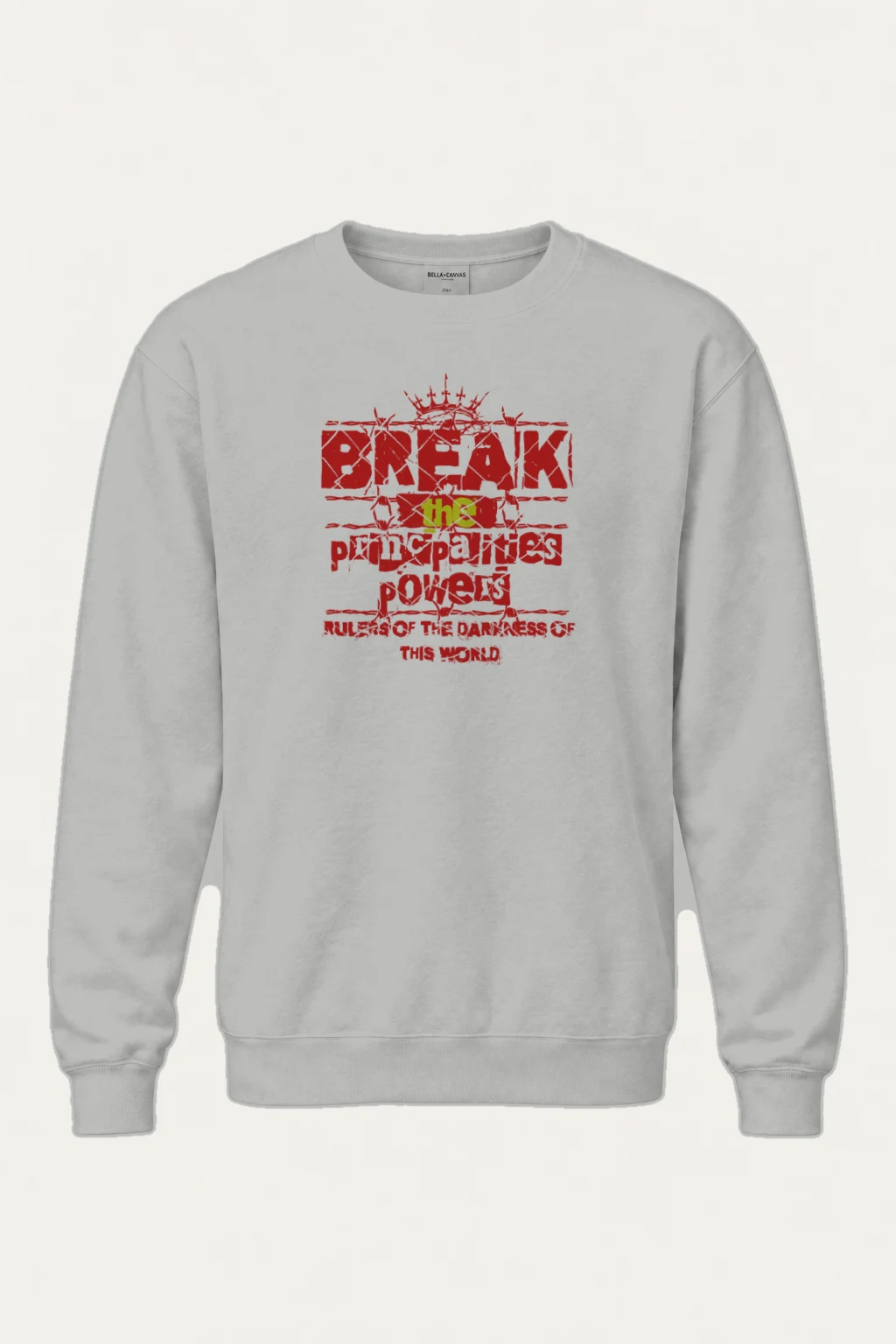 "Break The System" Heavy Blend Unisex Crewneck Sweatshirt | Gildan 18000