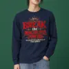 "Crowned Gothic Declaration" Unisex Longsleeve T-shirt | Gildan 2400