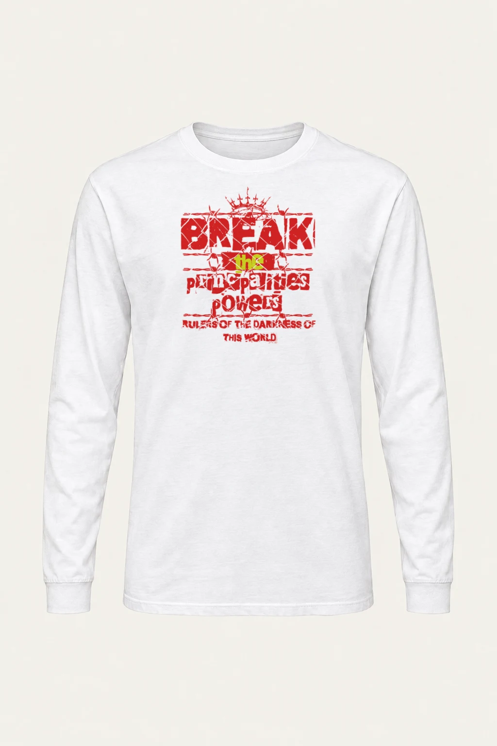 "Break The System" Unisex Longsleeve T-shirt | Gildan 2400