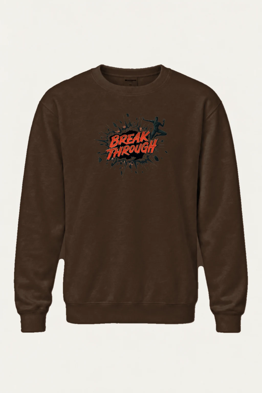 "Break Through" Heavy Blend Unisex Crewneck Sweatshirt | Gildan 18000