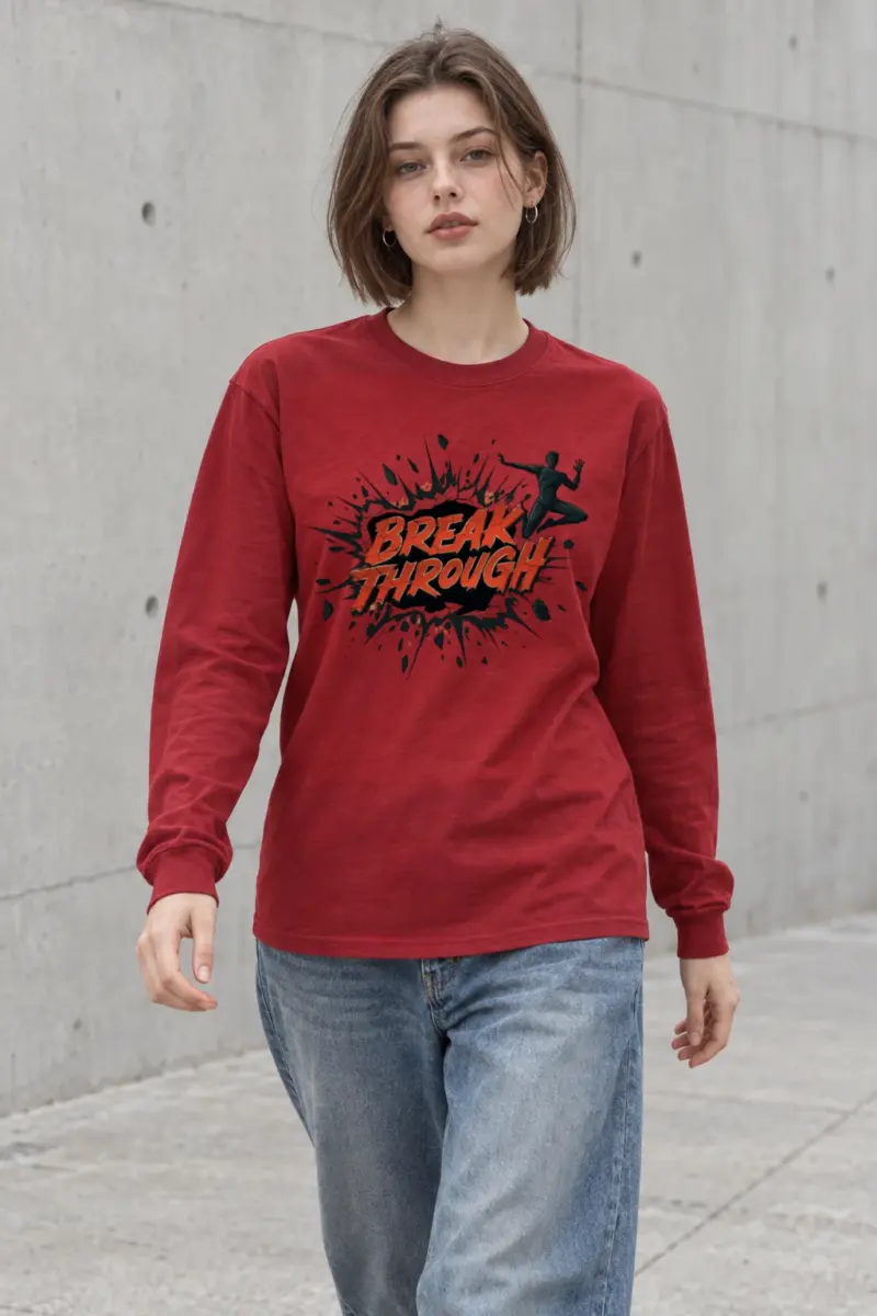 "Break Through" Unisex Longsleeve T-shirt