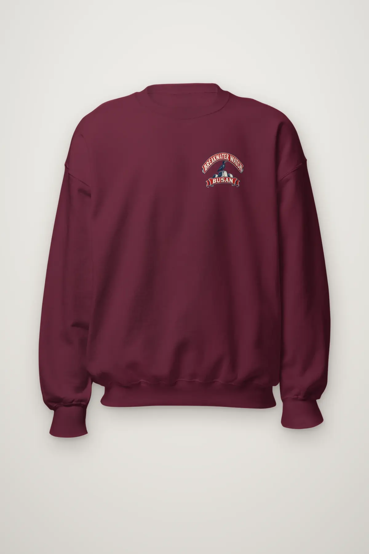 "Breakwater Watch Busan" Heavy Blend Unisex Crewneck Sweatshirt