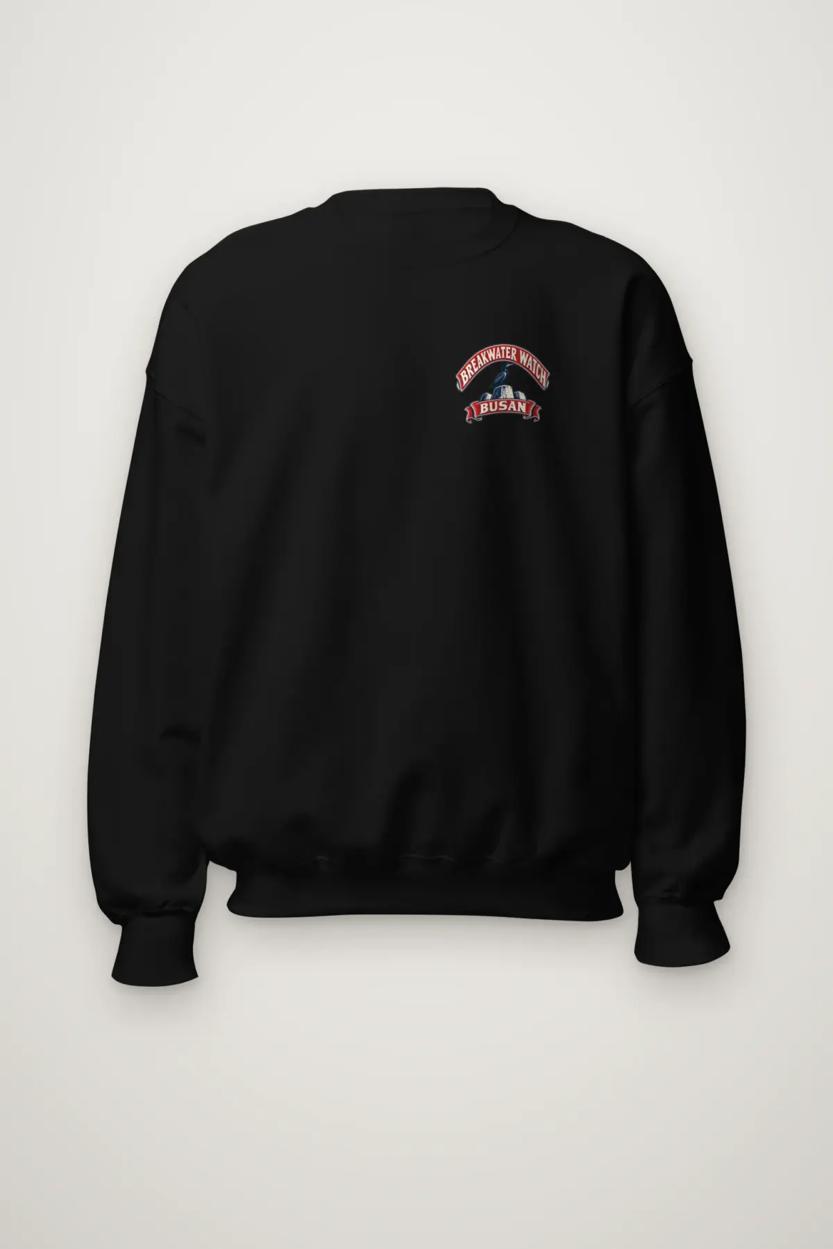 "Breakwater Watch Busan" Heavy Blend Unisex Crewneck Sweatshirt