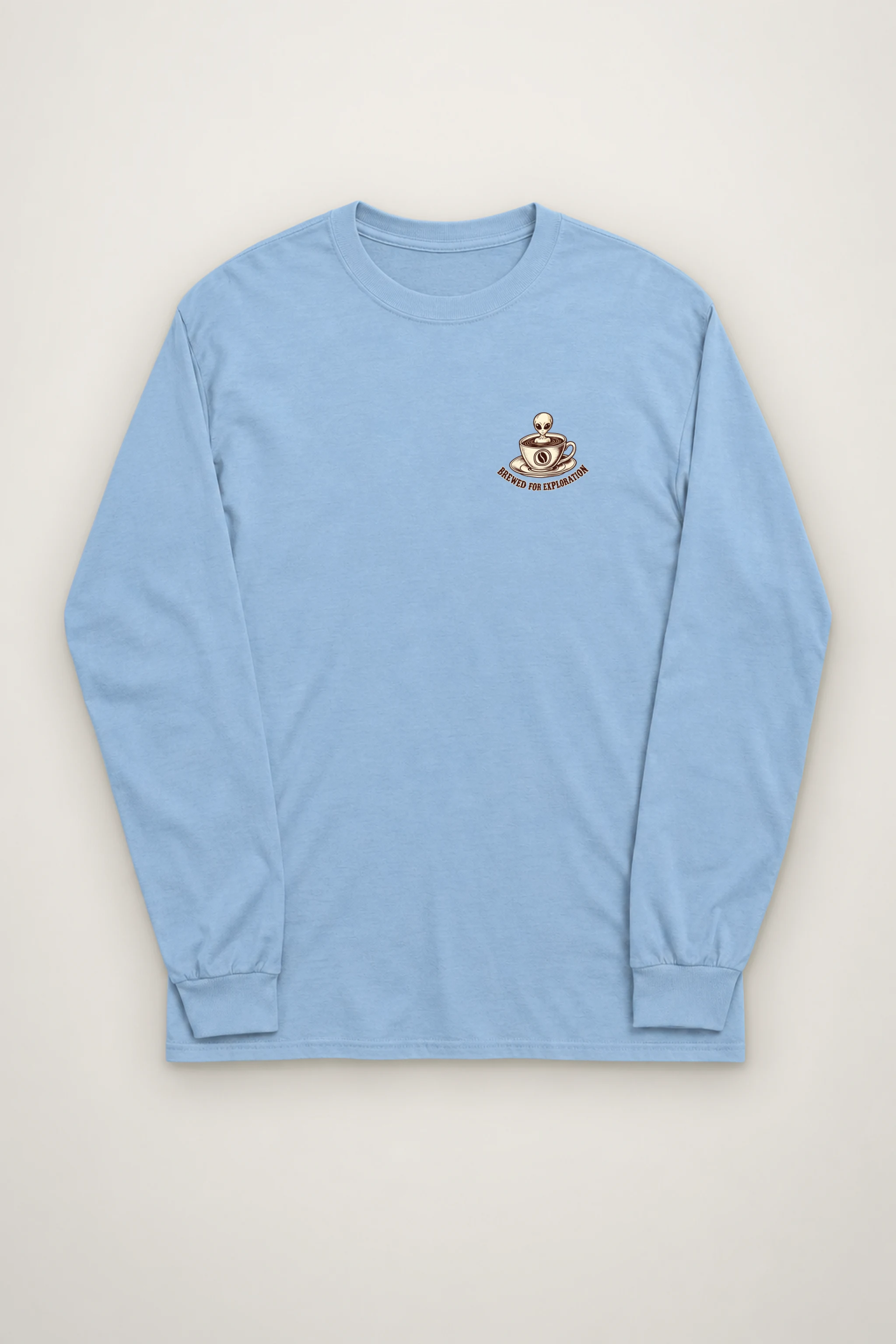 "Brewed For Exploration" Unisex Longsleeve T-shirt