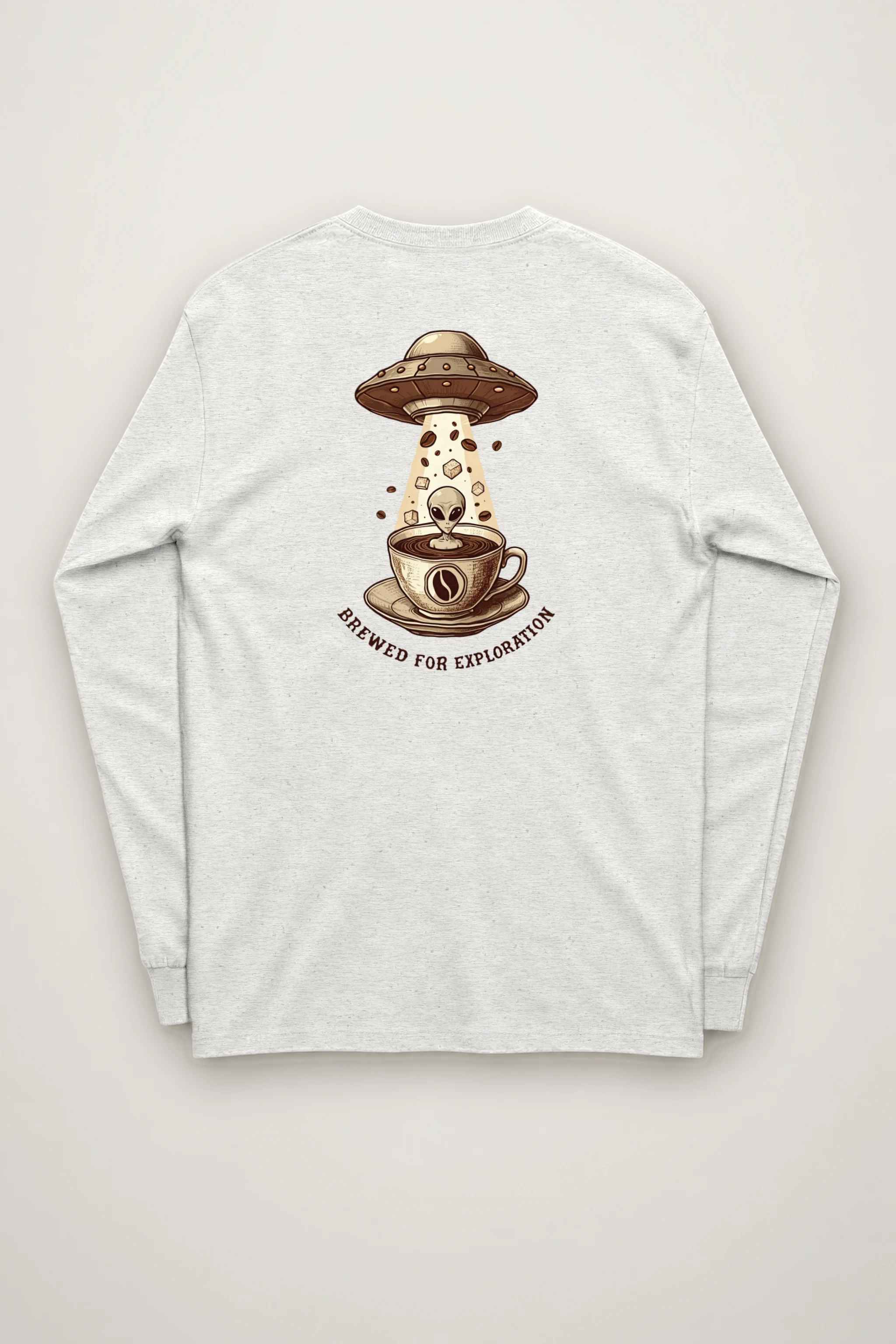 "Brewed For Exploration" Unisex Longsleeve T-shirt