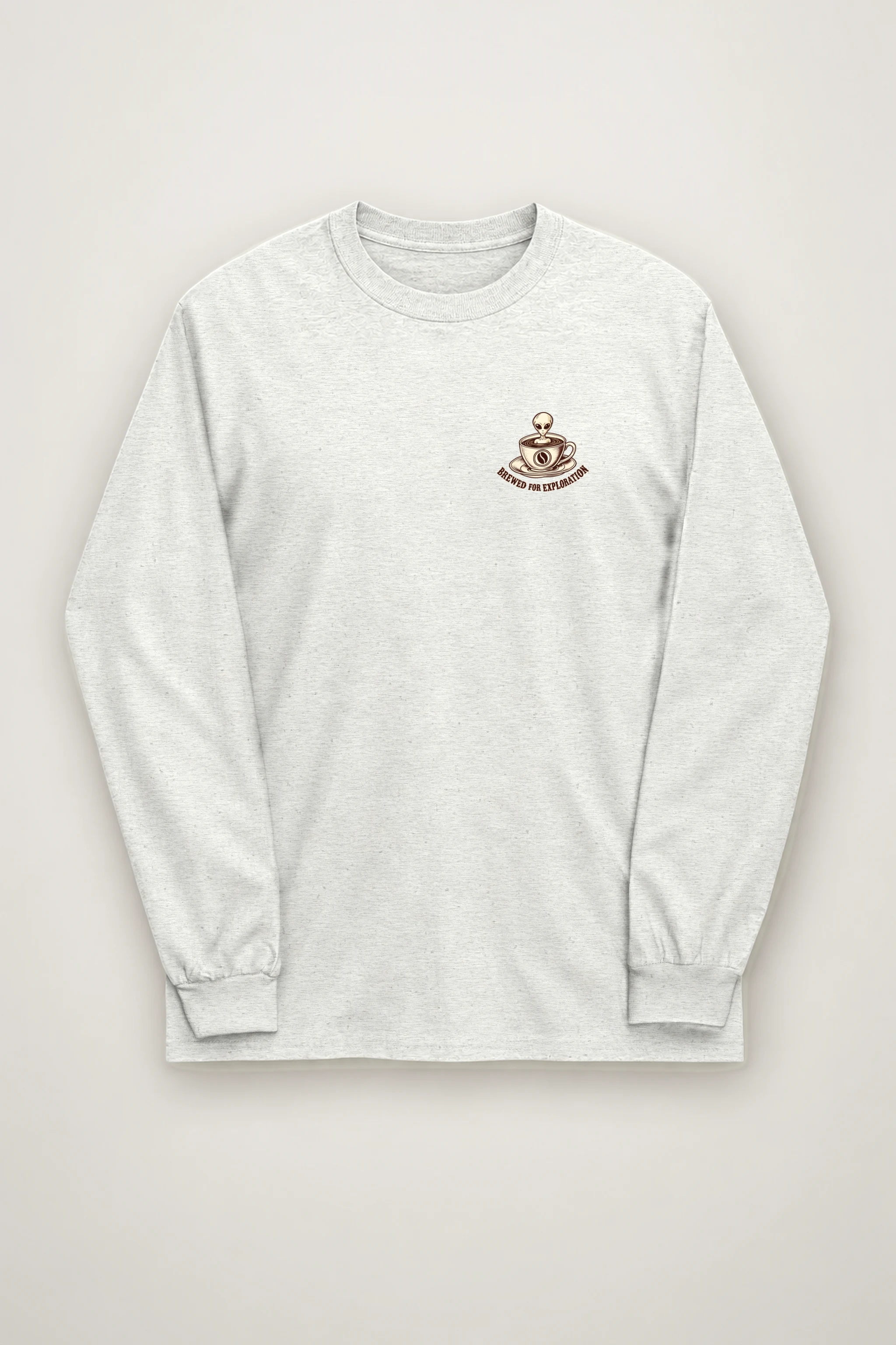 "Brewed For Exploration" Unisex Longsleeve T-shirt