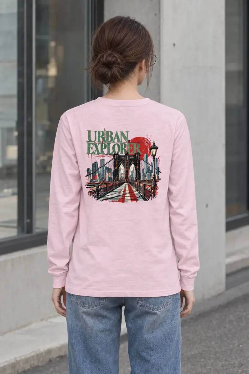 "Bridge City Ride" Unisex Longsleeve T-shirt