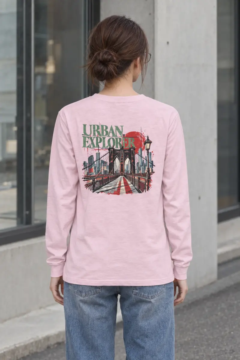 "Bridge City Ride" Unisex Longsleeve T-shirt
