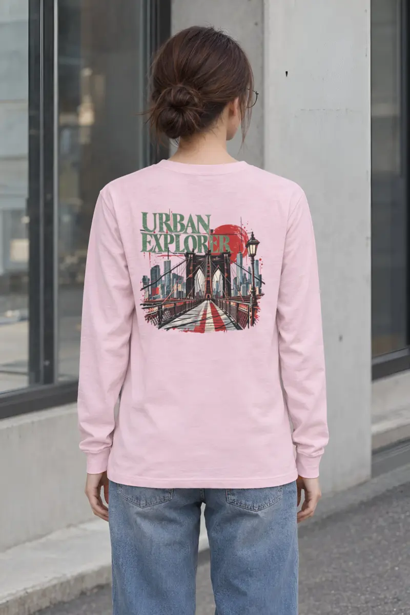 "Bridge City Ride" Unisex Longsleeve T-shirt