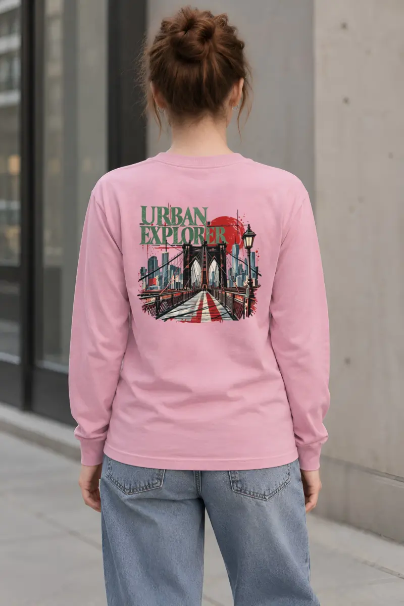 "Bridge City Ride" Unisex Longsleeve T-shirt