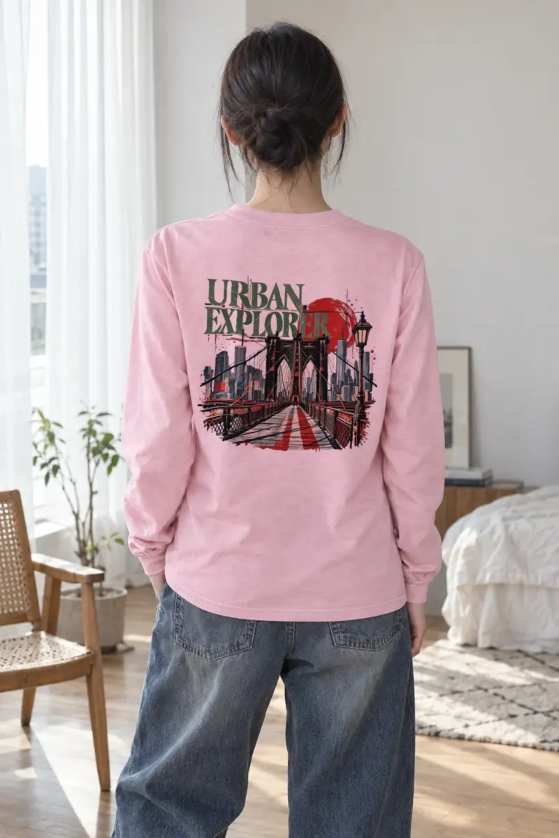 "Bridge City Ride" Unisex Longsleeve T-shirt
