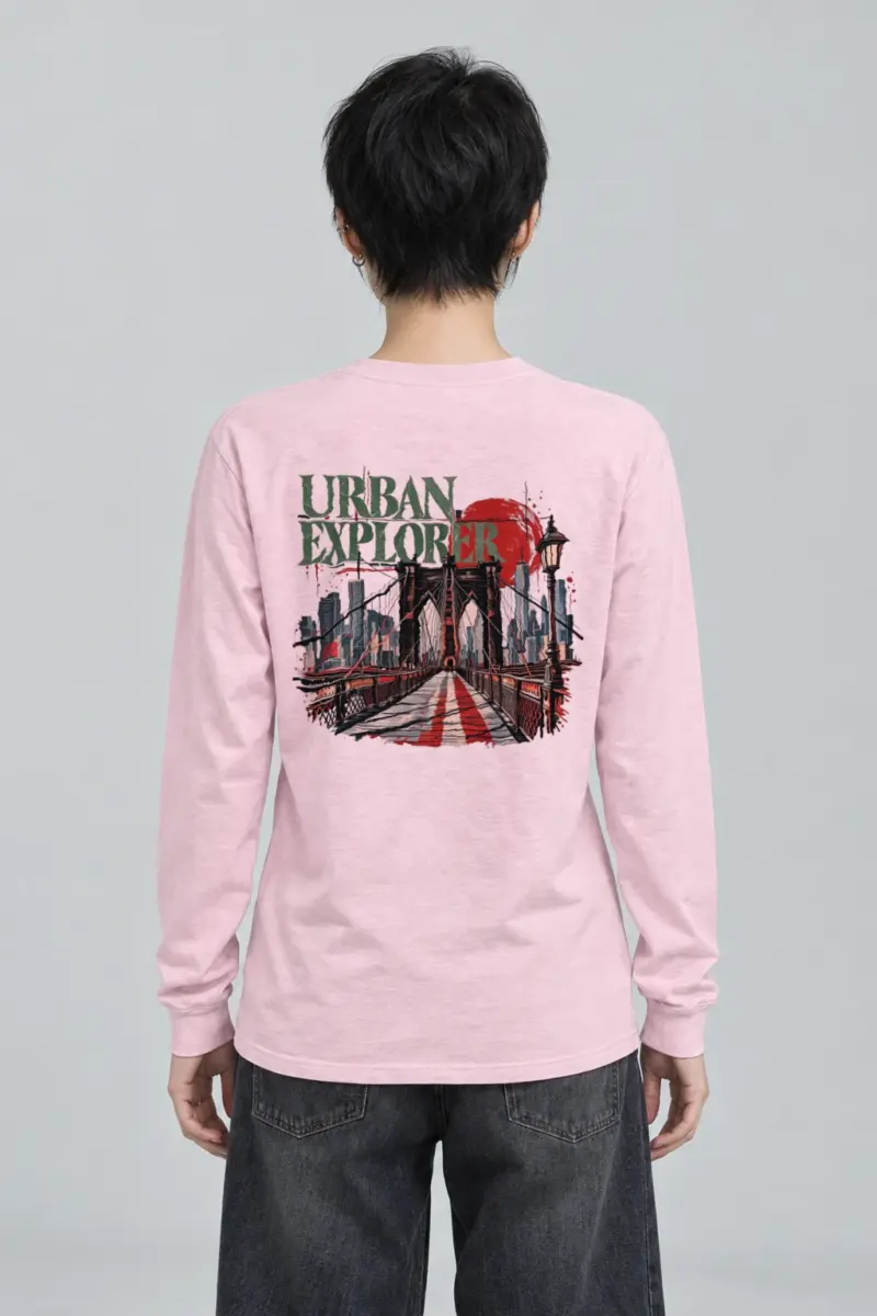 "Bridge City Ride" Unisex Longsleeve T-shirt