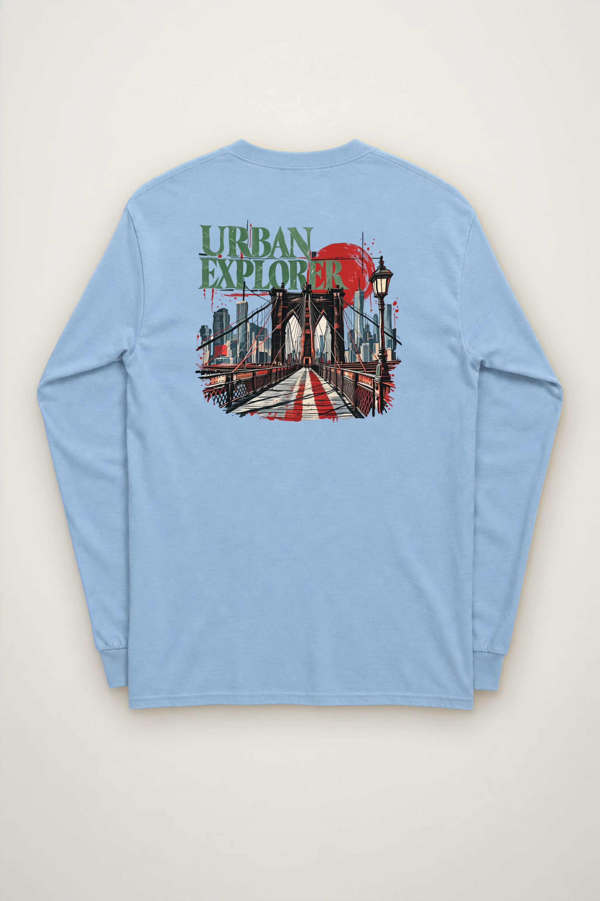 "Bridge City Ride" Unisex Longsleeve T-shirt
