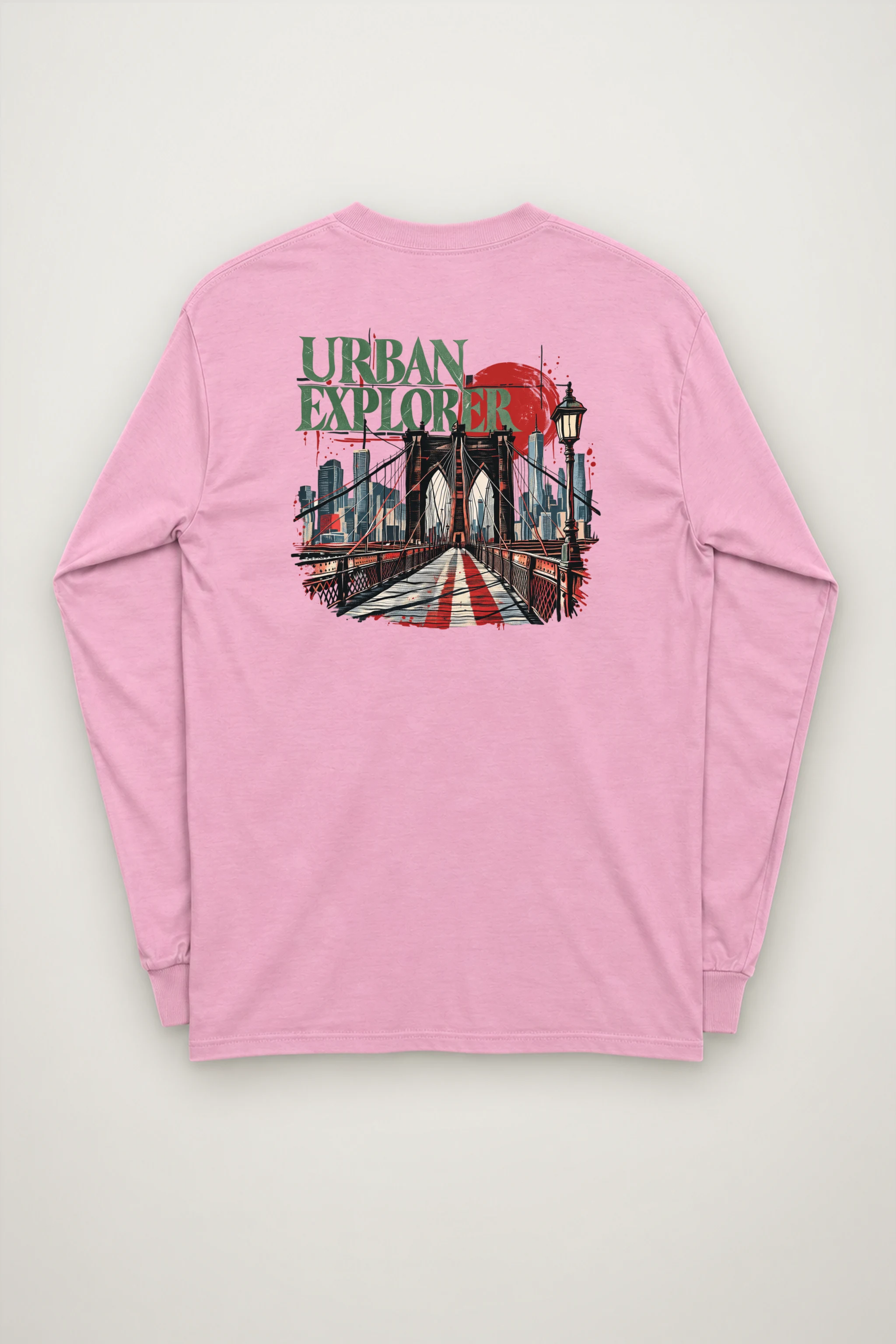 "Bridge City Ride" Unisex Longsleeve T-shirt