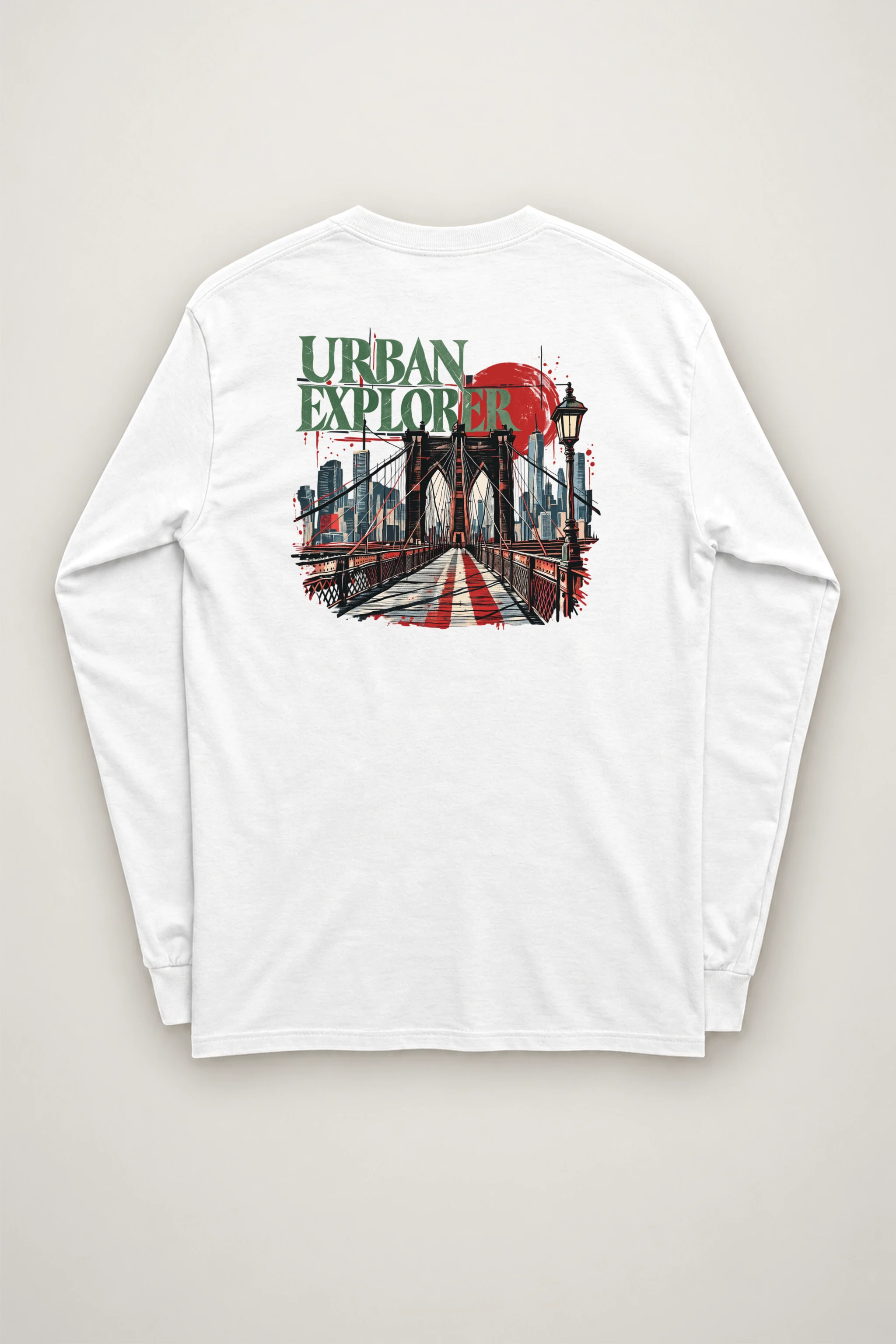 "Bridge City Ride" Unisex Longsleeve T-shirt