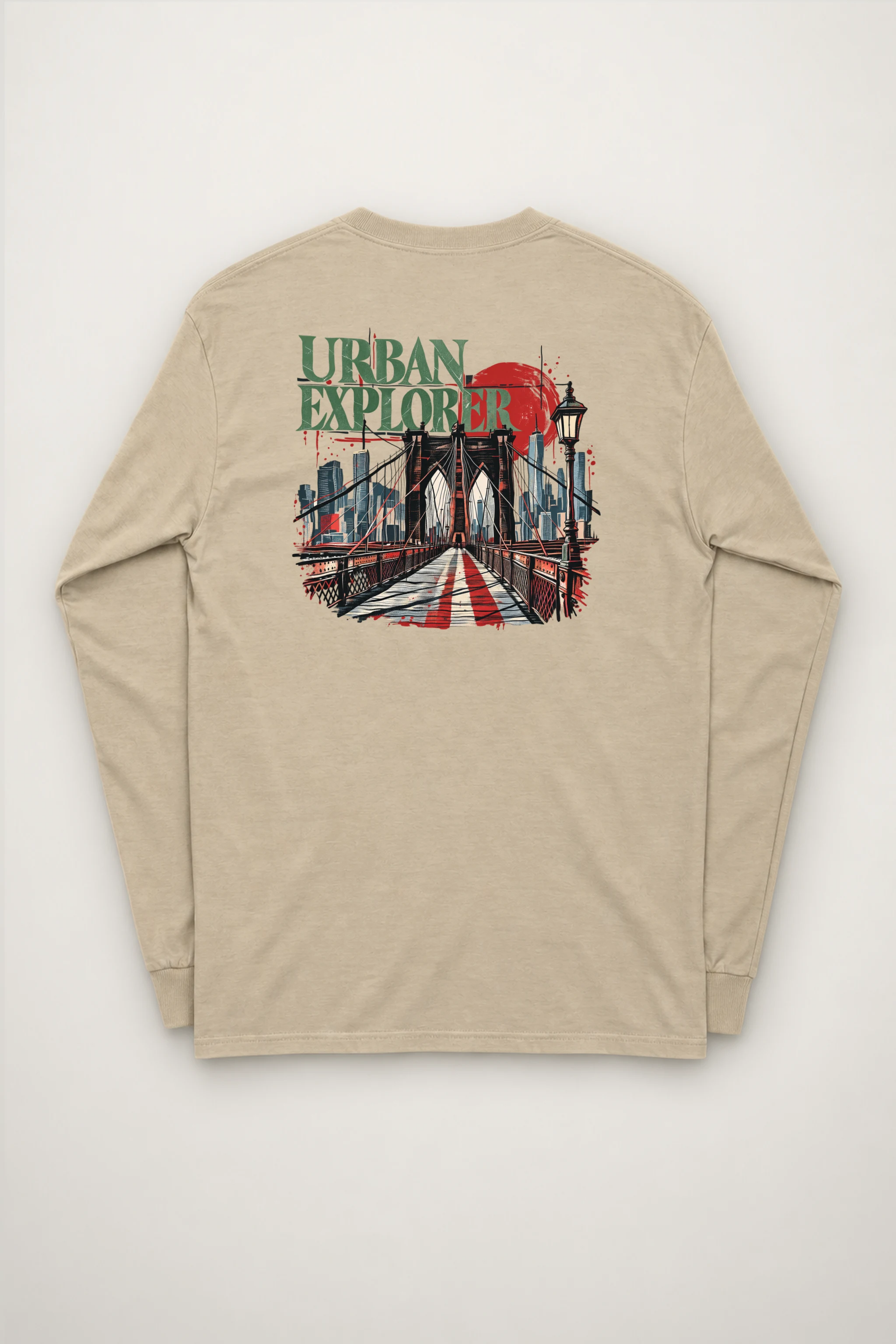 "Bridge City Ride" Unisex Longsleeve T-shirt