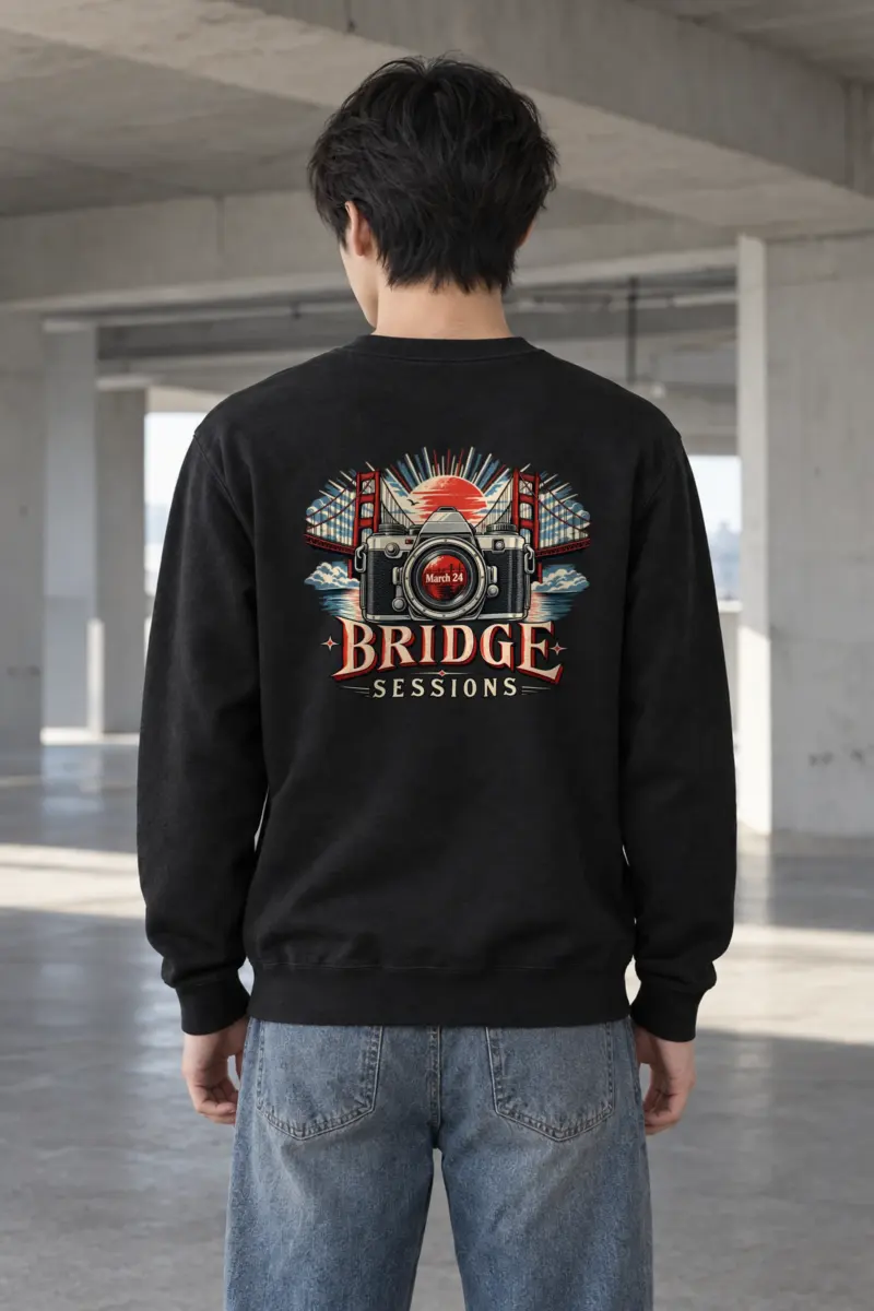 "Bridge Sessions" Heavy Blend Unisex Crewneck Sweatshirt