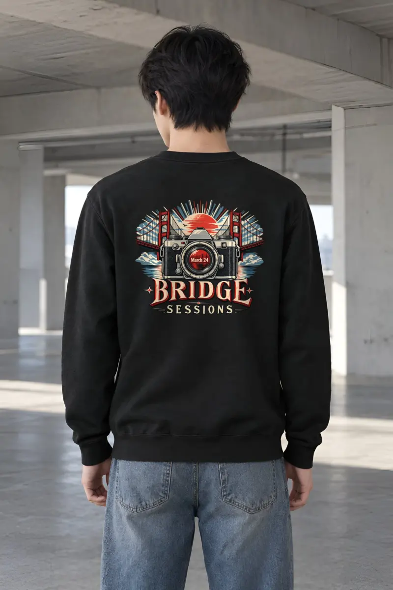 "Bridge Sessions" Heavy Blend Unisex Crewneck Sweatshirt