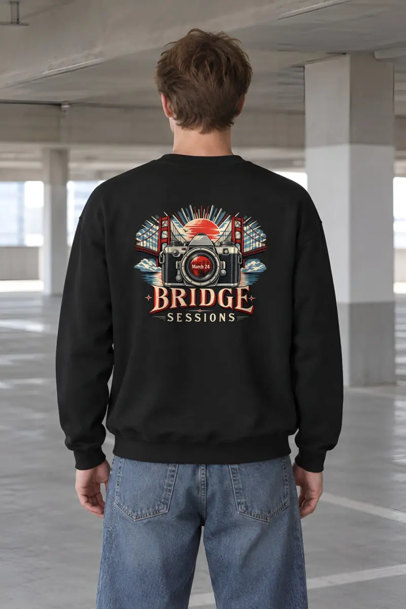 "Bridge Sessions" Heavy Blend Unisex Crewneck Sweatshirt