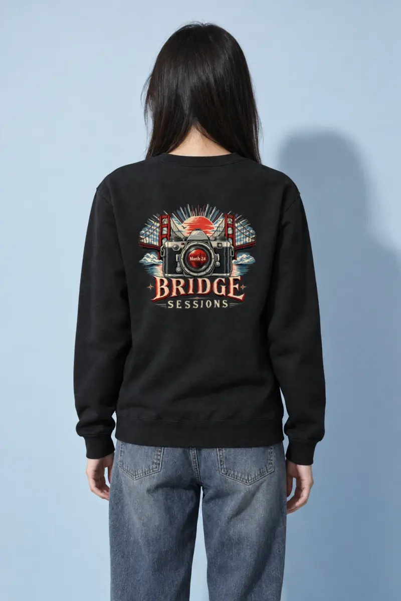 "Bridge Sessions" Heavy Blend Unisex Crewneck Sweatshirt | Gildan 18000
