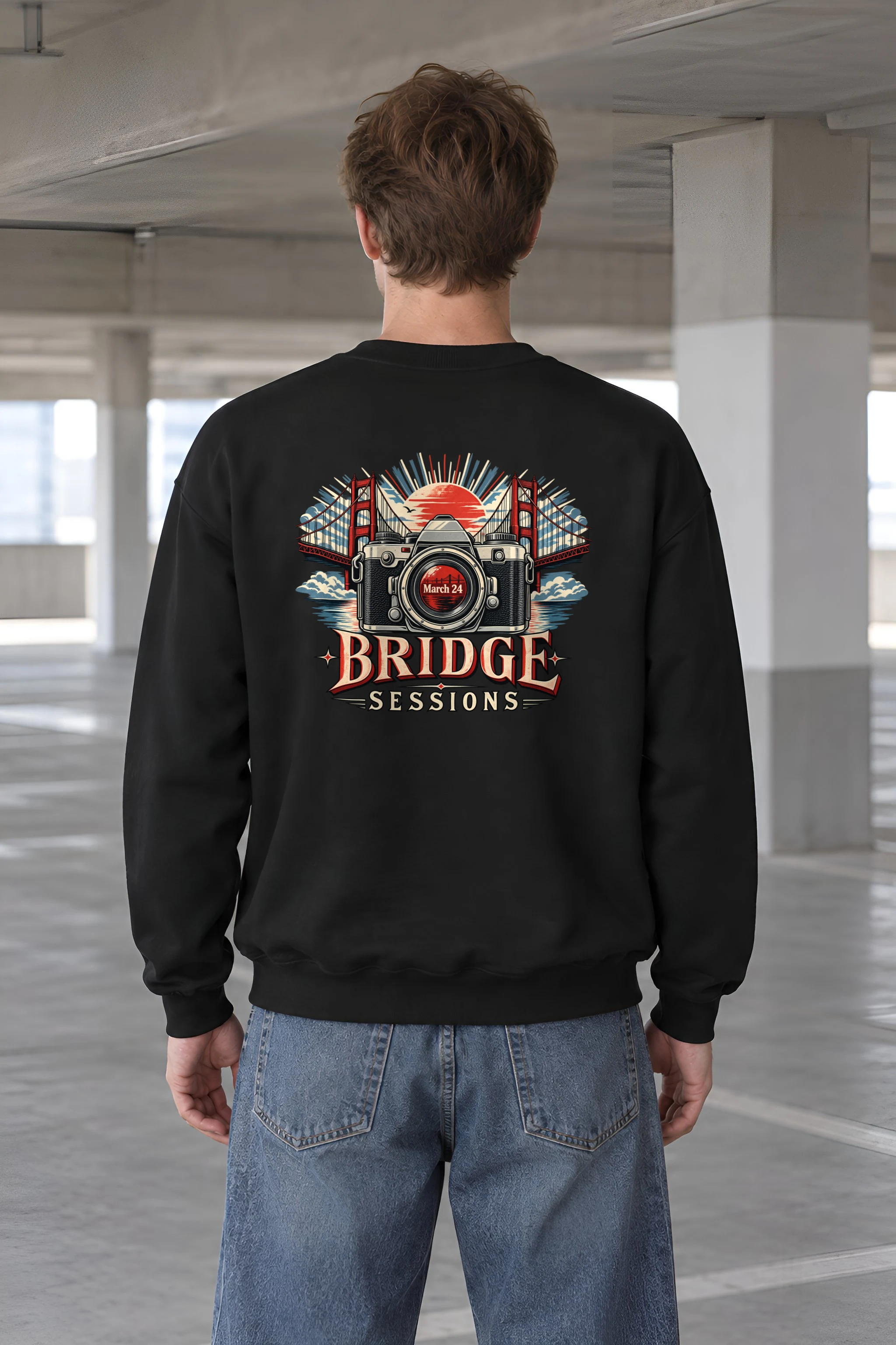 "Bridge Sessions" 1 Crewneck Sweatshirt