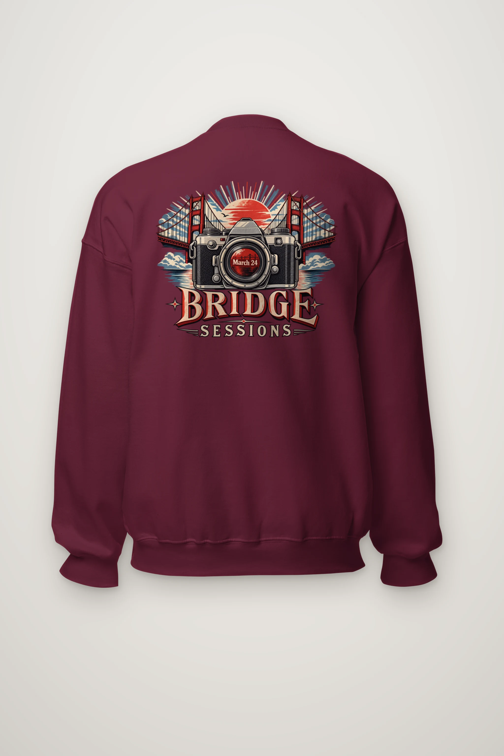 "Bridge Sessions" Heavy Blend Unisex Crewneck Sweatshirt