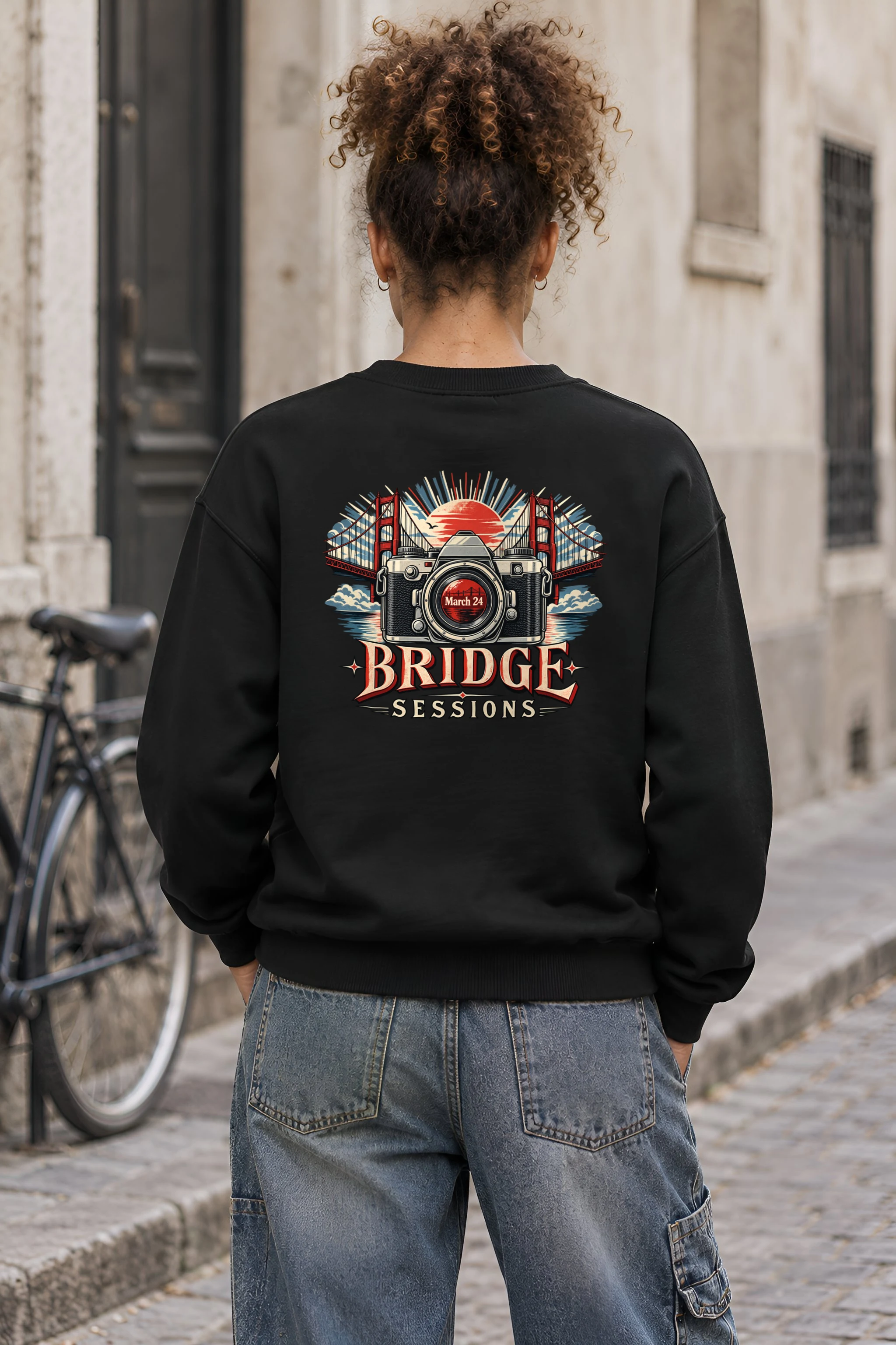 "Bridge Sessions" 1 Crewneck Sweatshirt