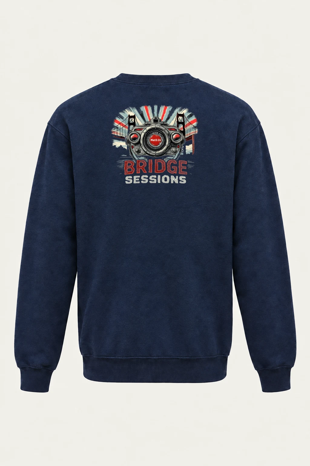 "Bridge Sessions" Heavy Blend Unisex Crewneck Sweatshirt | Gildan 18000
