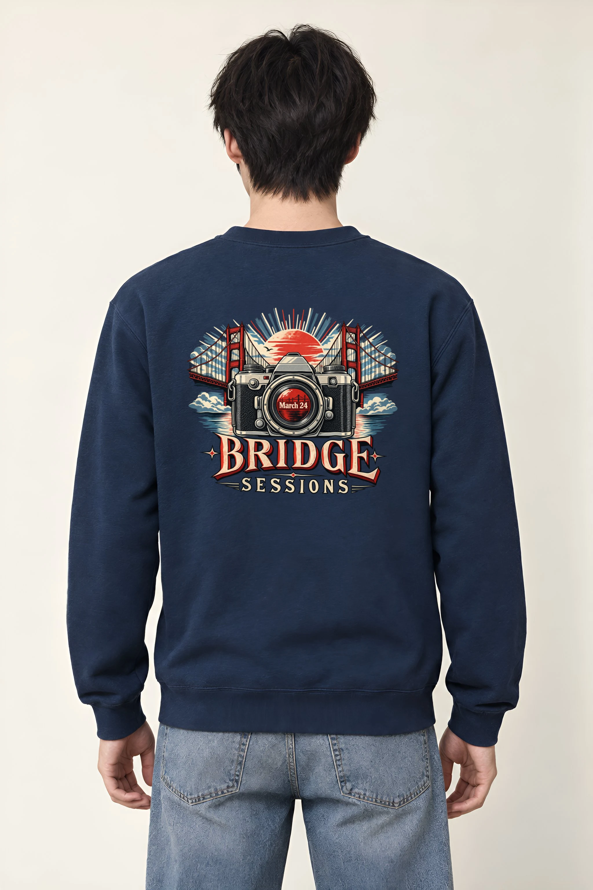 "Bridge Sessions" 1 Crewneck Sweatshirt