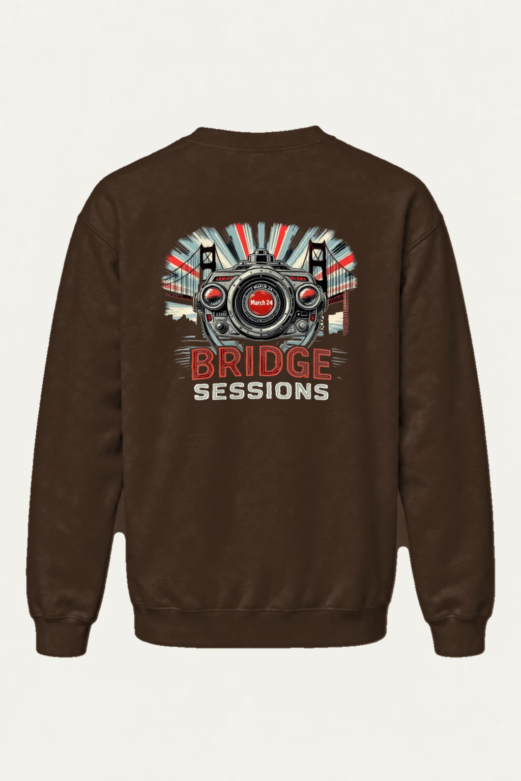 "Bridge Sessions" Heavy Blend Unisex Crewneck Sweatshirt | Gildan 18000