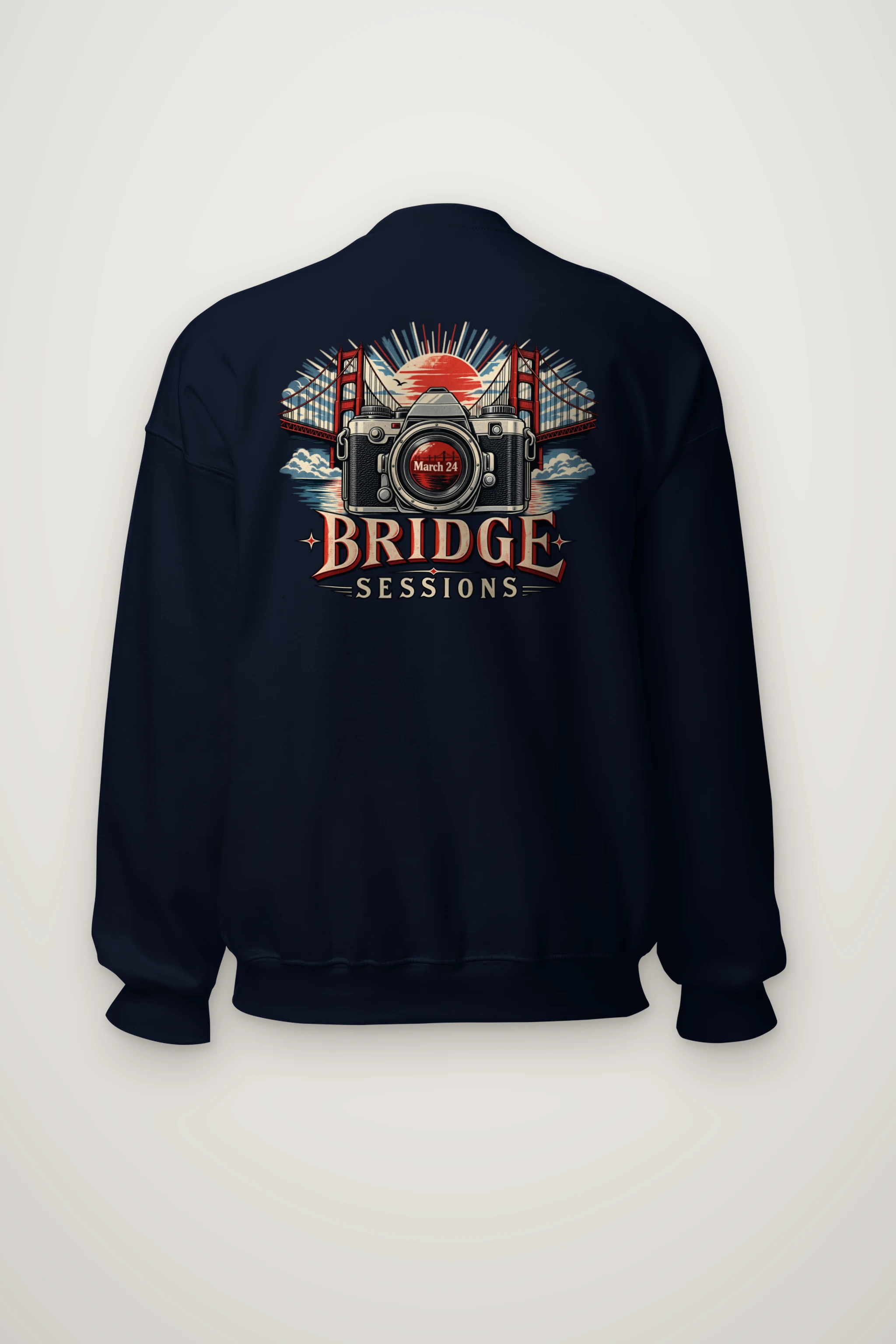 "Bridge Sessions" Heavy Blend Unisex Crewneck Sweatshirt