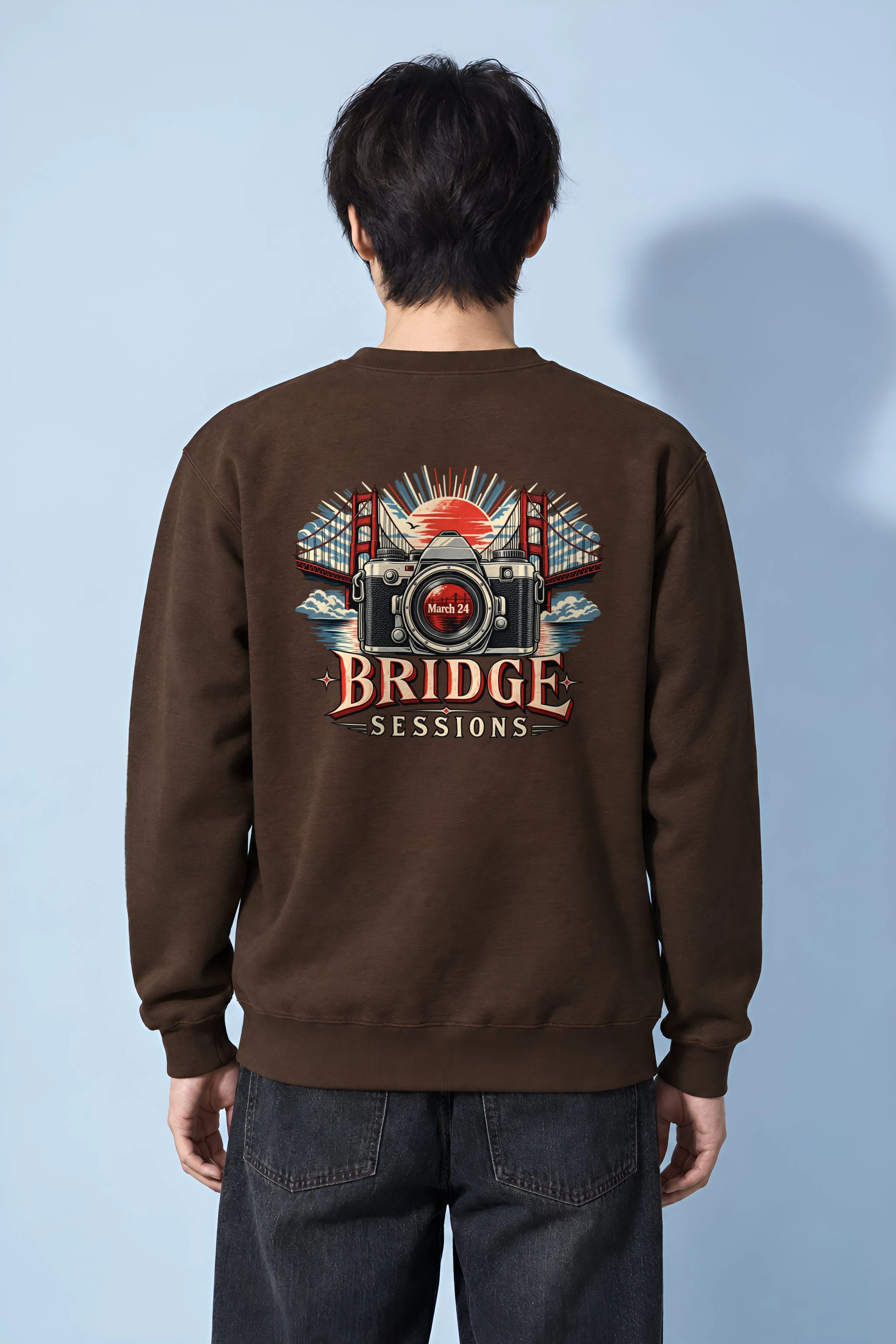 "Bridge Sessions" 1 Crewneck Sweatshirt