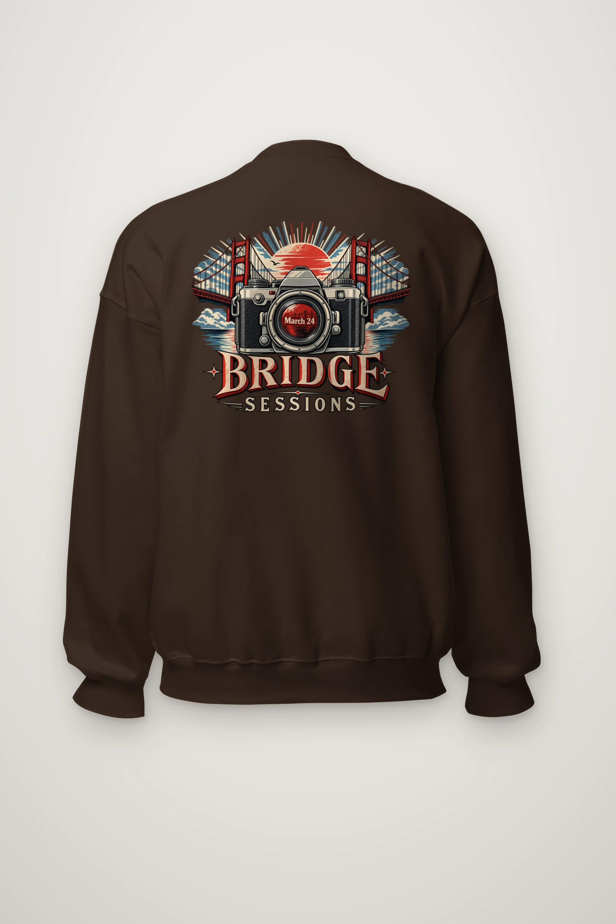 "Bridge Sessions" Heavy Blend Unisex Crewneck Sweatshirt