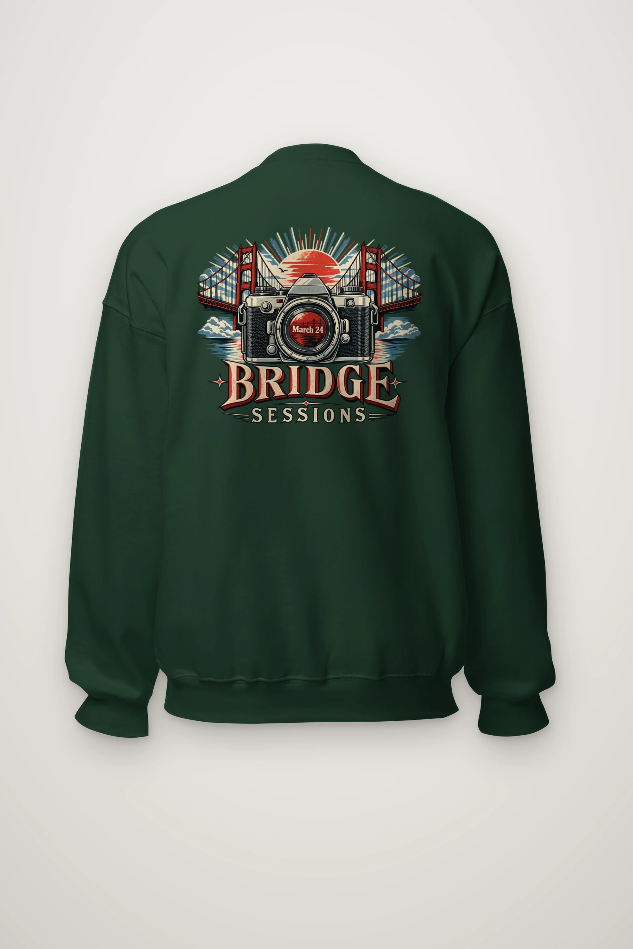 "Bridge Sessions" Heavy Blend Unisex Crewneck Sweatshirt