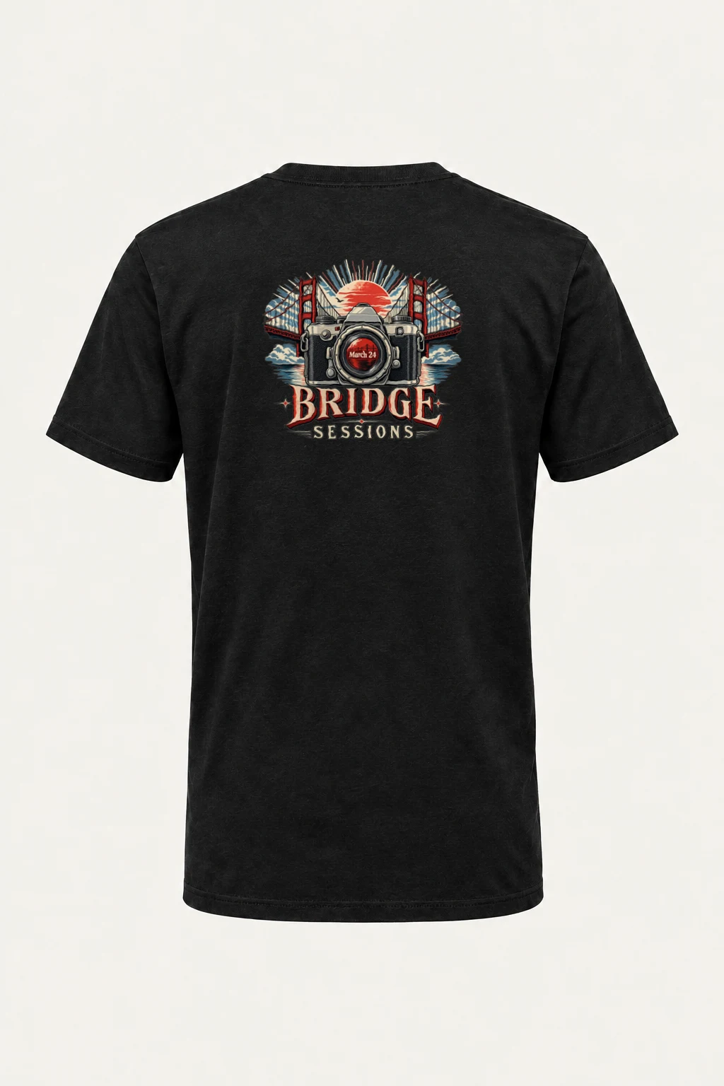 "Bridge Sessions" Heavyweight Unisex Crewneck T-shirt | Gildan 5000