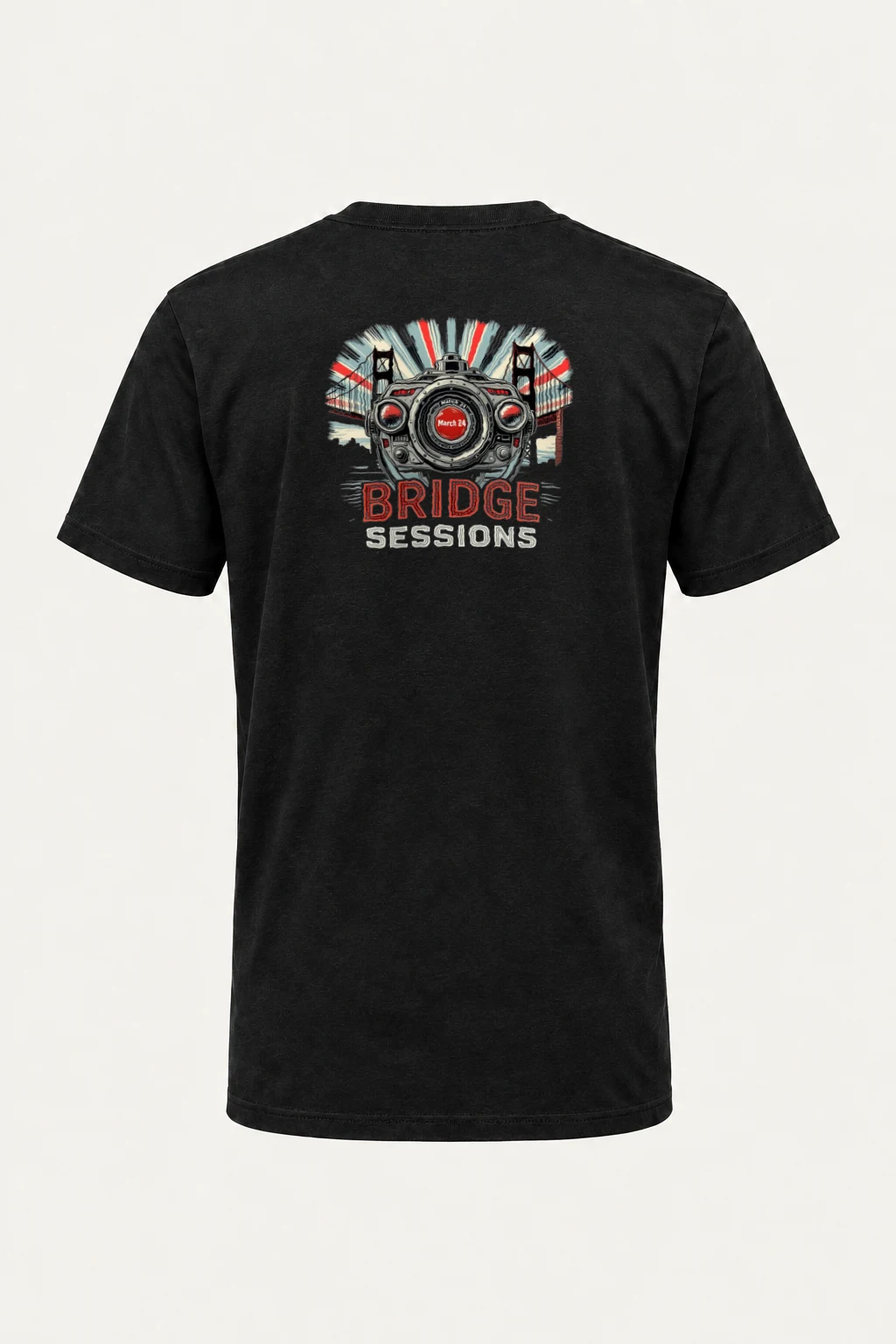 "Bridge Sessions" Heavyweight Unisex Crewneck T-shirt | Gildan 5000