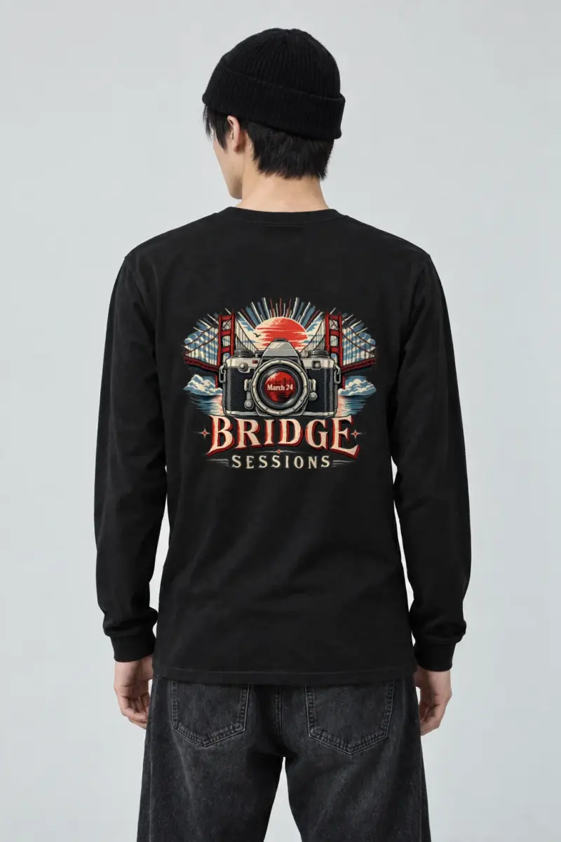 "Bridge Sessions" Unisex Longsleeve T-shirt