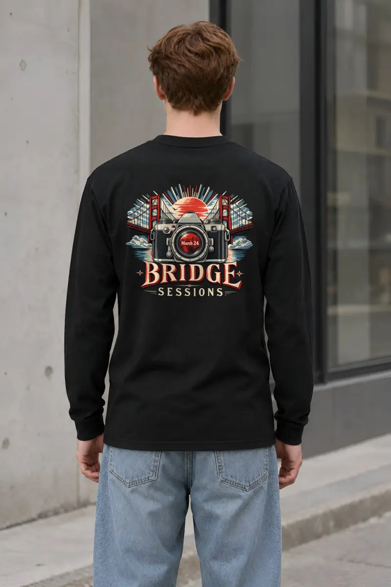 "Bridge Sessions" Unisex Longsleeve T-shirt