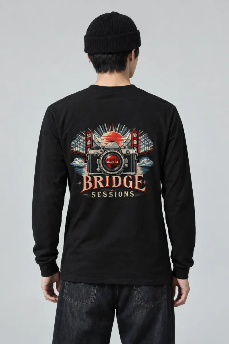 "Bridge Sessions" Unisex Longsleeve T-shirt | Gildan 2400