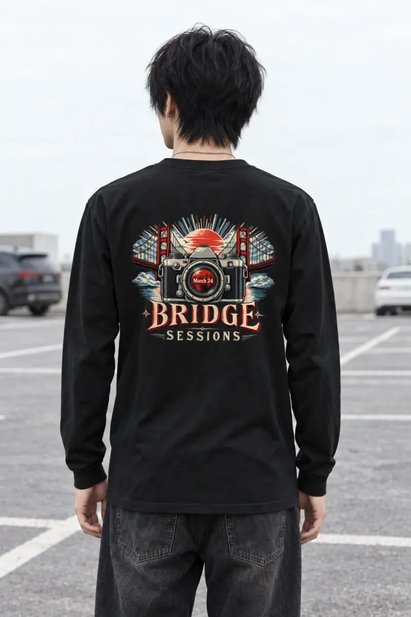 "Bridge Sessions" Unisex Longsleeve T-shirt
