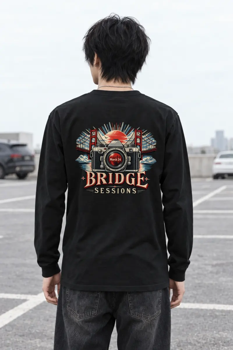 "Bridge Sessions" Unisex Longsleeve T-shirt